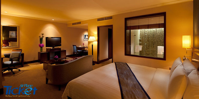 اتاق های هتل نووتل فرودگاه بانکوک